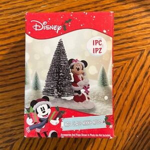 Disney, Minnie Mouse and Christmas Tree Figurine